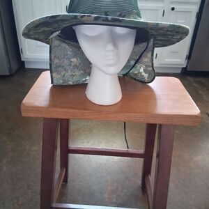 La & Com Camouflage Wide Brim Sun Hat